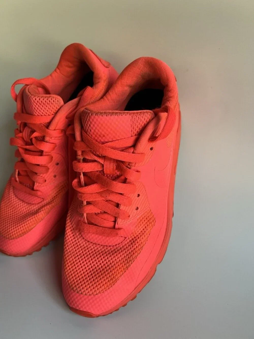 Nike Air Max 90 Hyperfuse Sunset Red Orange Women’s Size 7